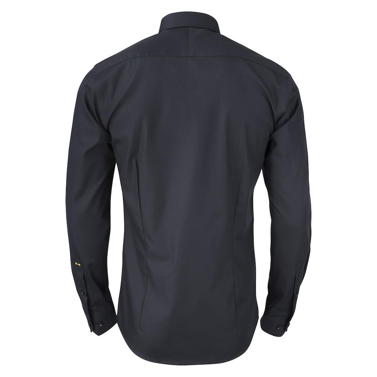 Yellow Bow 50 Men's Shirt - Black - Back