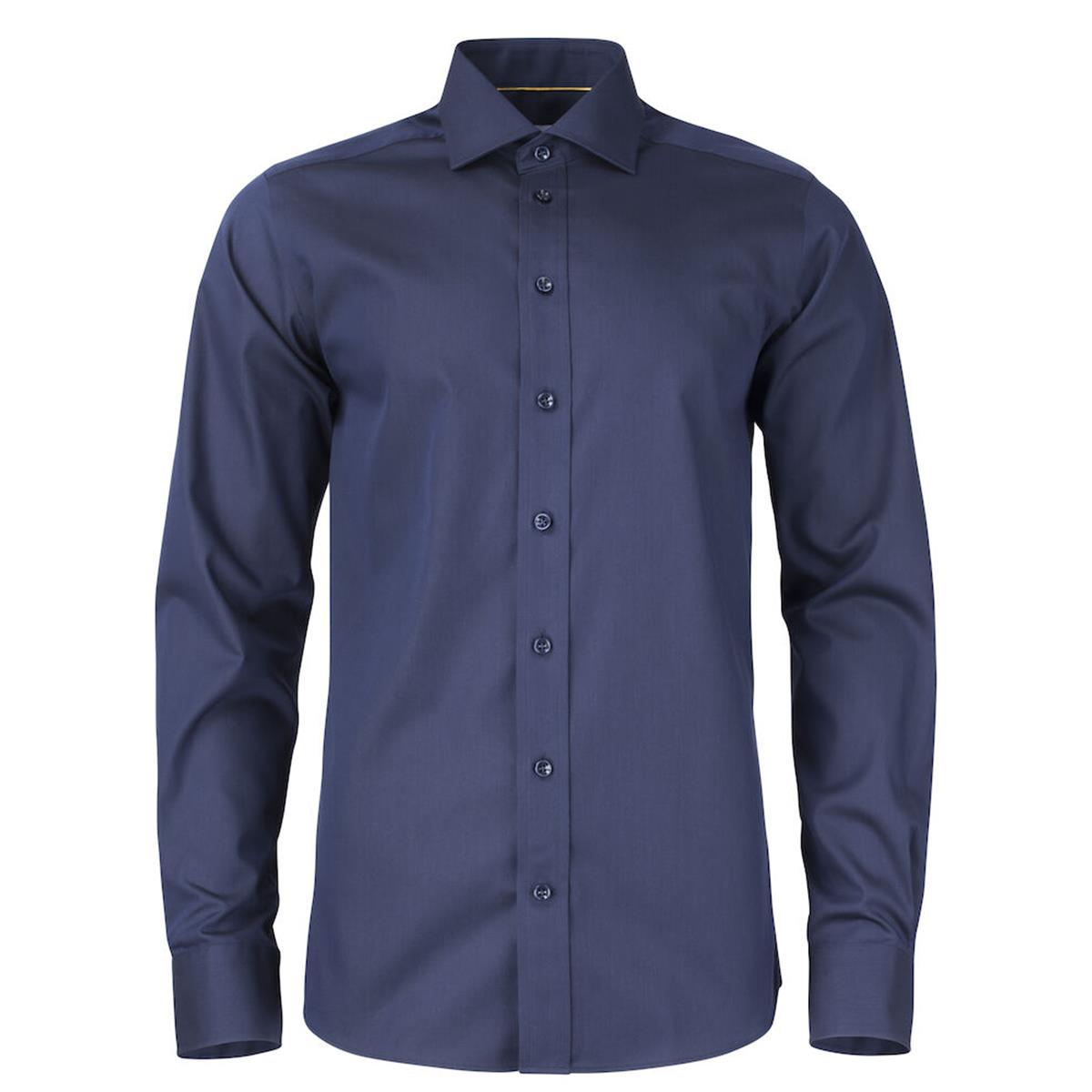 Yellow Bow 50 Men's Shirt - Navy - Front