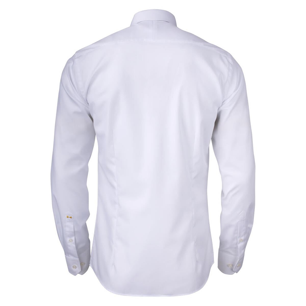 Yellow Bow 50 Men's Shirt - White - Back