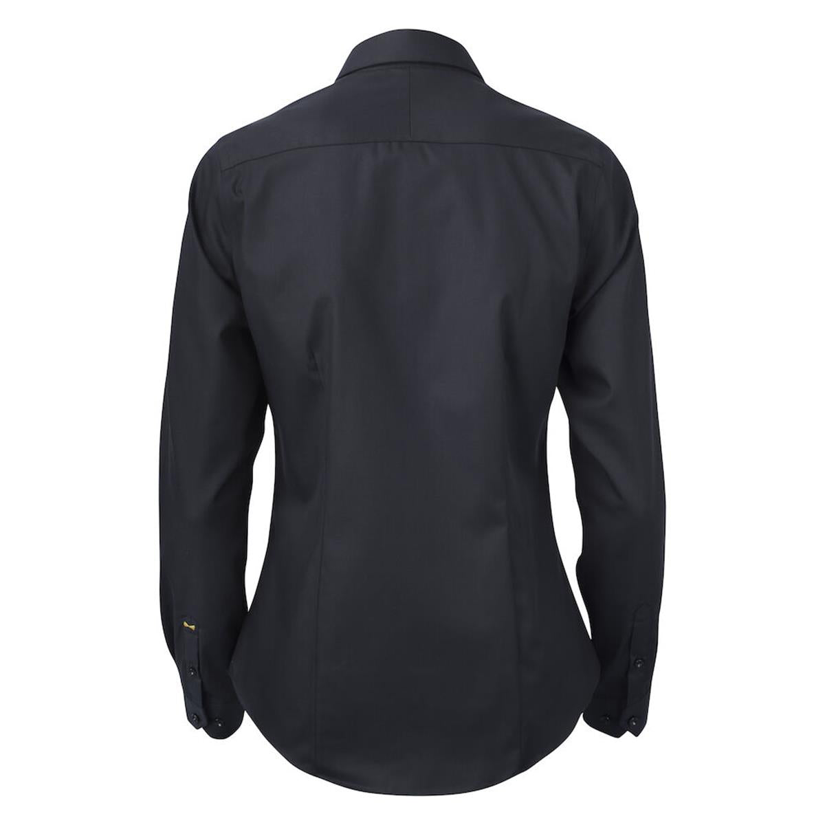 Yellow Bow 50 Women's Shirt - Black - Back