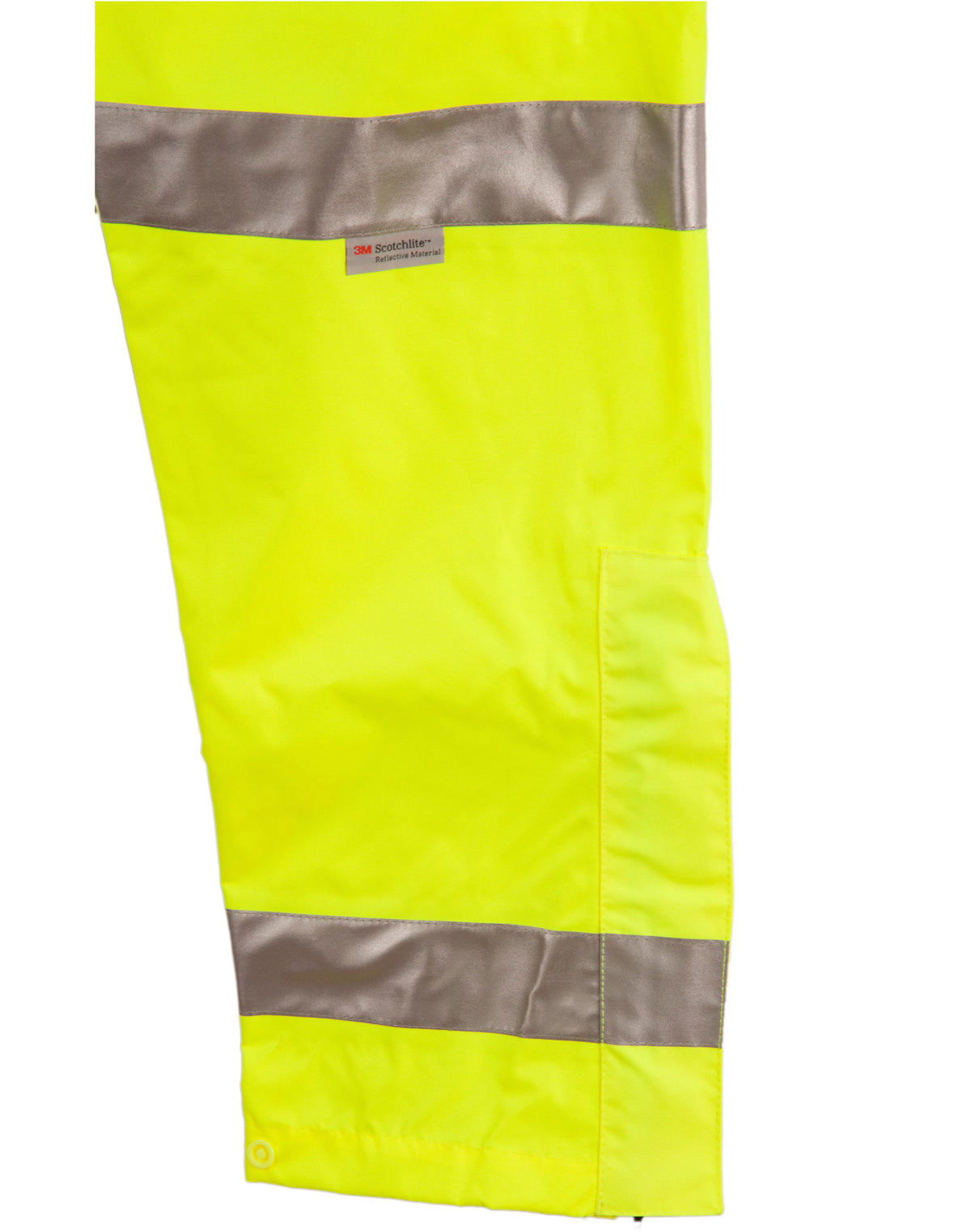Hi-Vis Safety Pants - Yellow - View