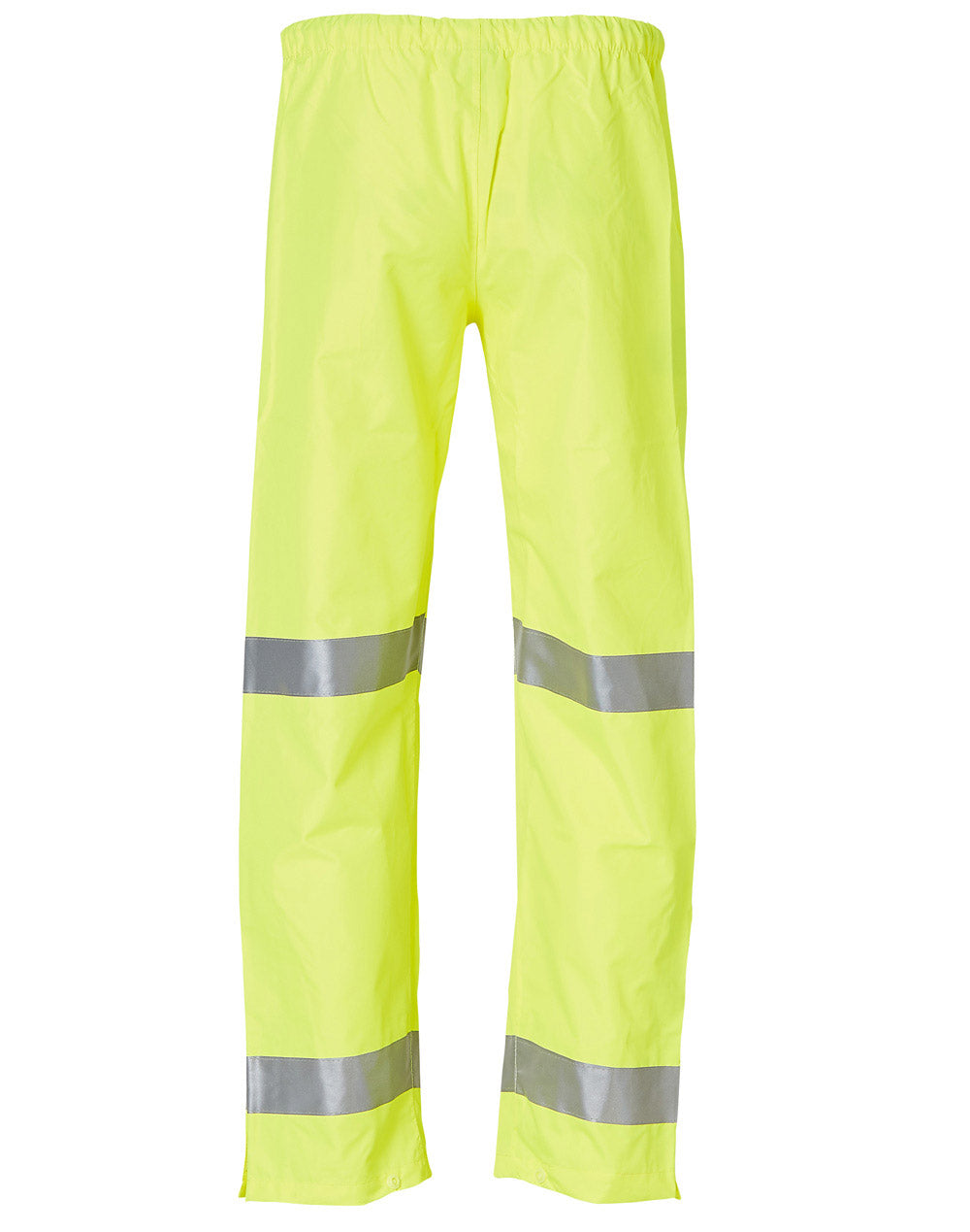 Hi-Vis Safety Pants - Yellow - Back