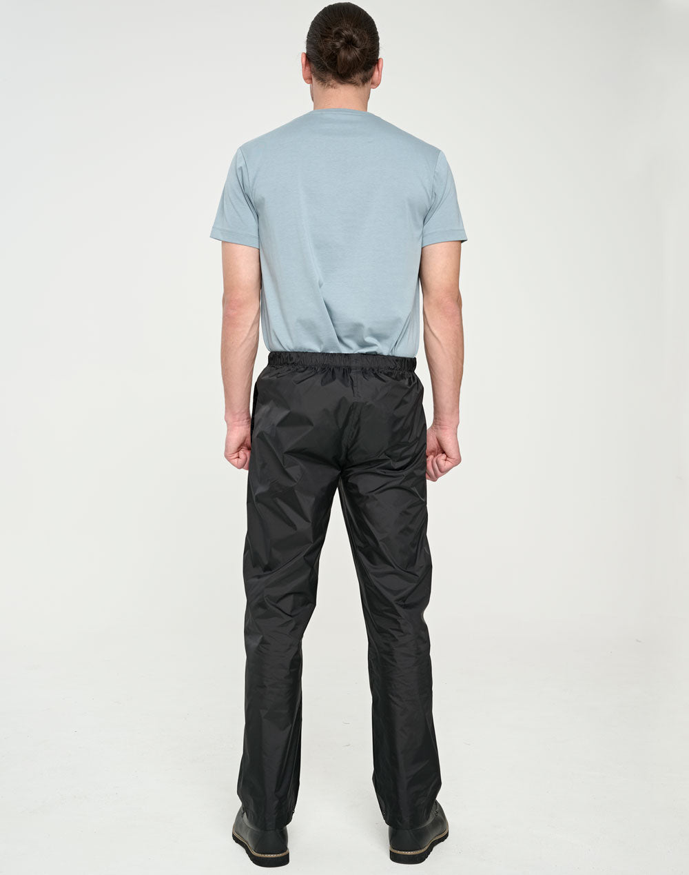 Light Weight Nylon Waterproof Rain Pants - Back