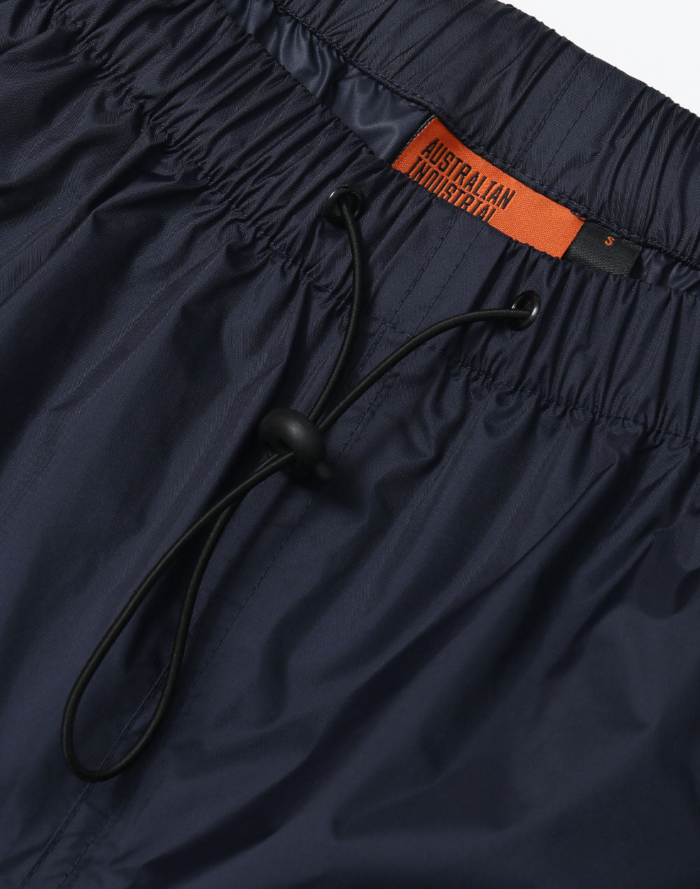 Light Weight Nylon Waterproof Rain Pants - Navy - View