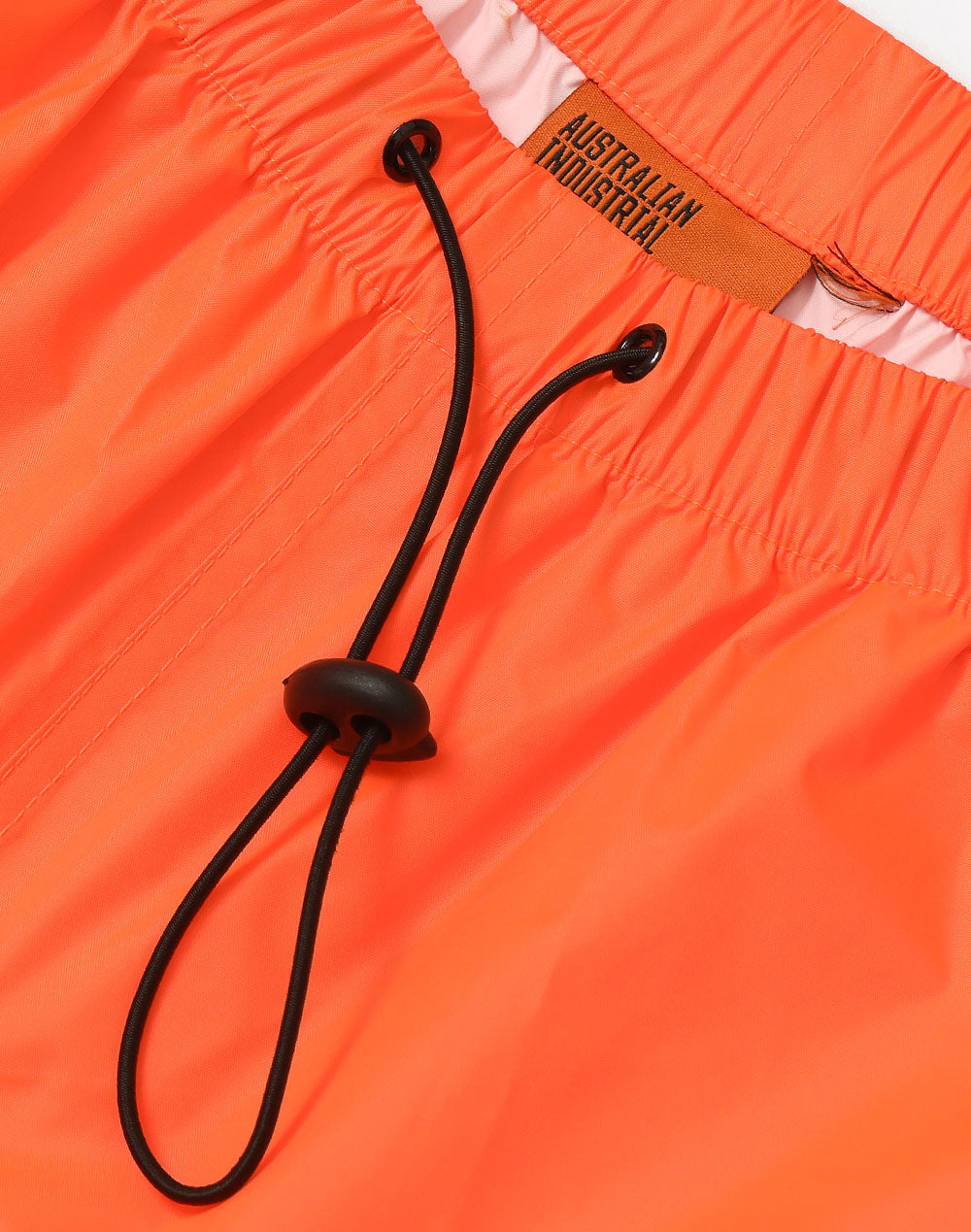 Light Weight Nylon Waterproof Rain Pants - Orange - View