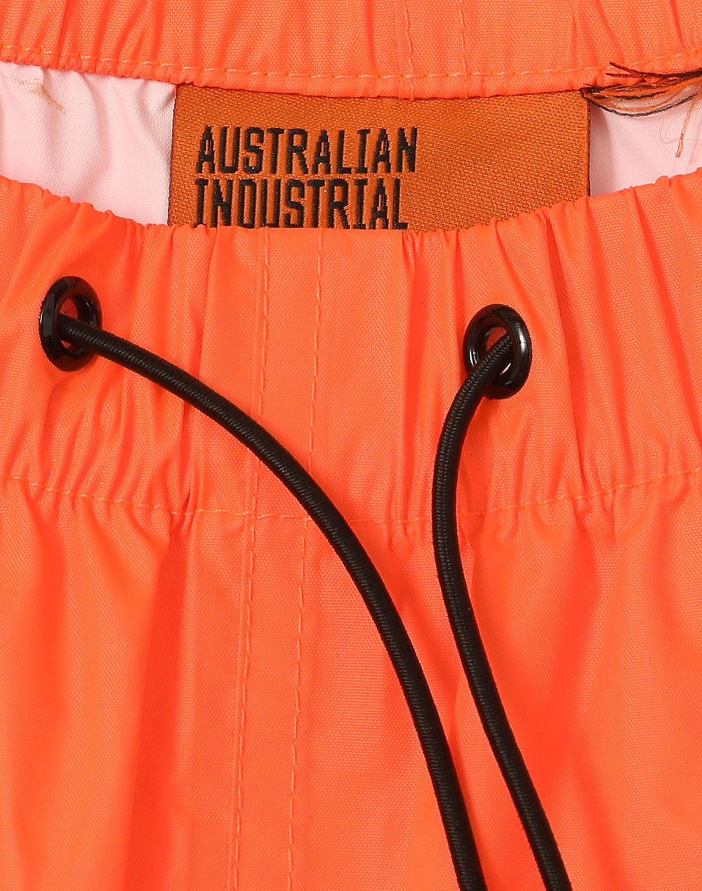 Light Weight Nylon Waterproof Rain Pants - Orange - View