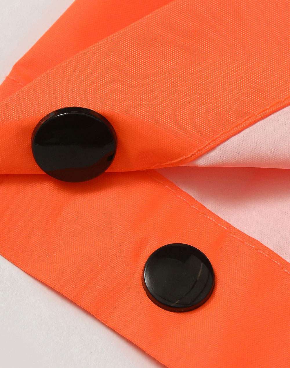 Light Weight Nylon Waterproof Rain Pants - Orange - View
