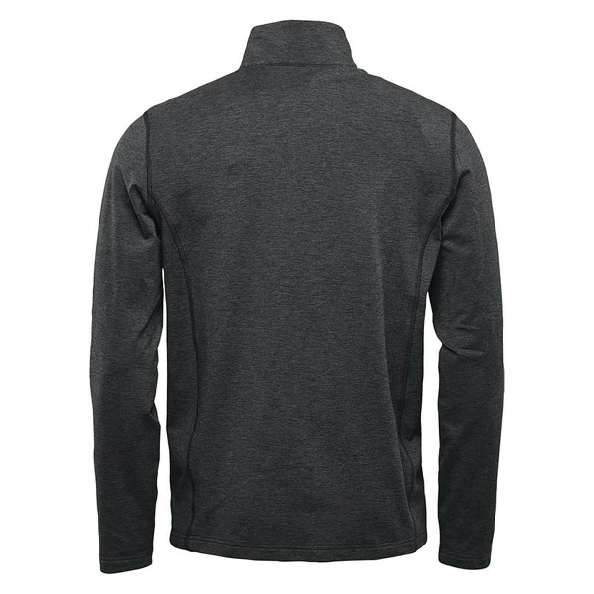 Men's Treeline Performance 1/4 Zip Pullover - Black - Back