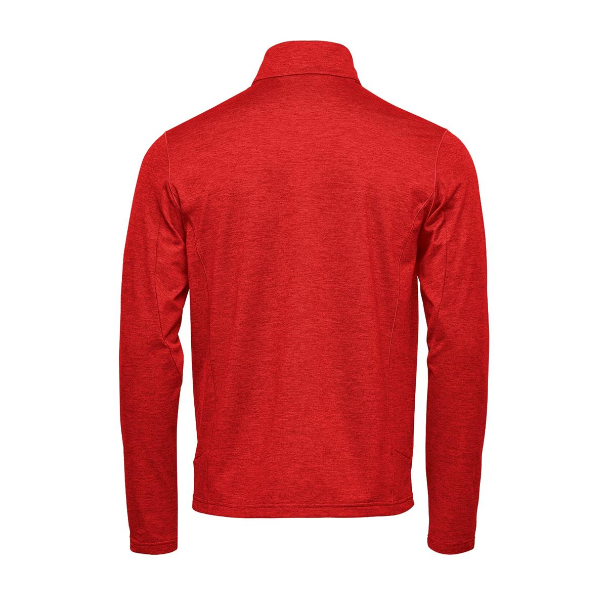 Men's Treeline Performance Jacket - Bright Red - Back