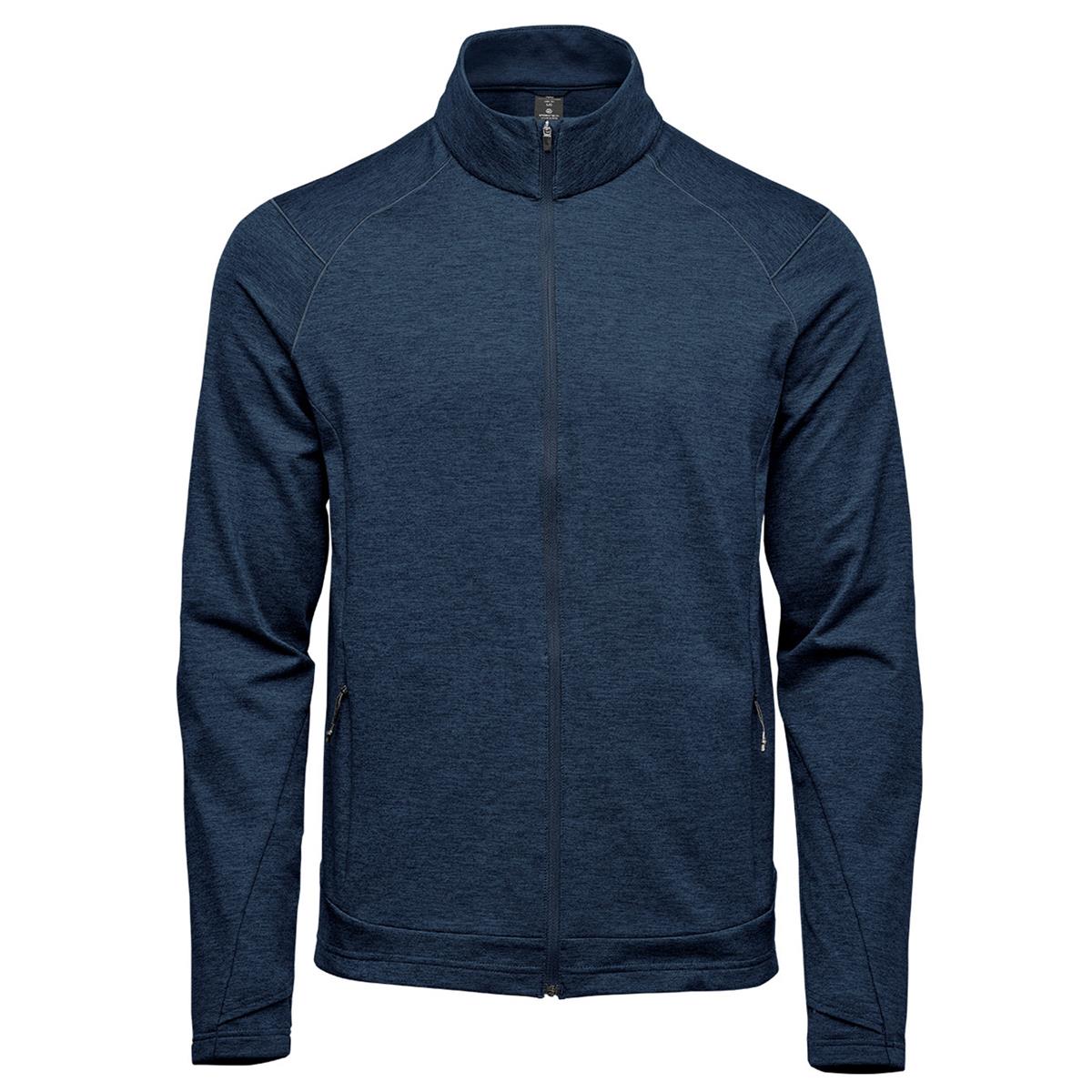 Men's Treeline Performance Jacket - Dk Navy Heather - Front