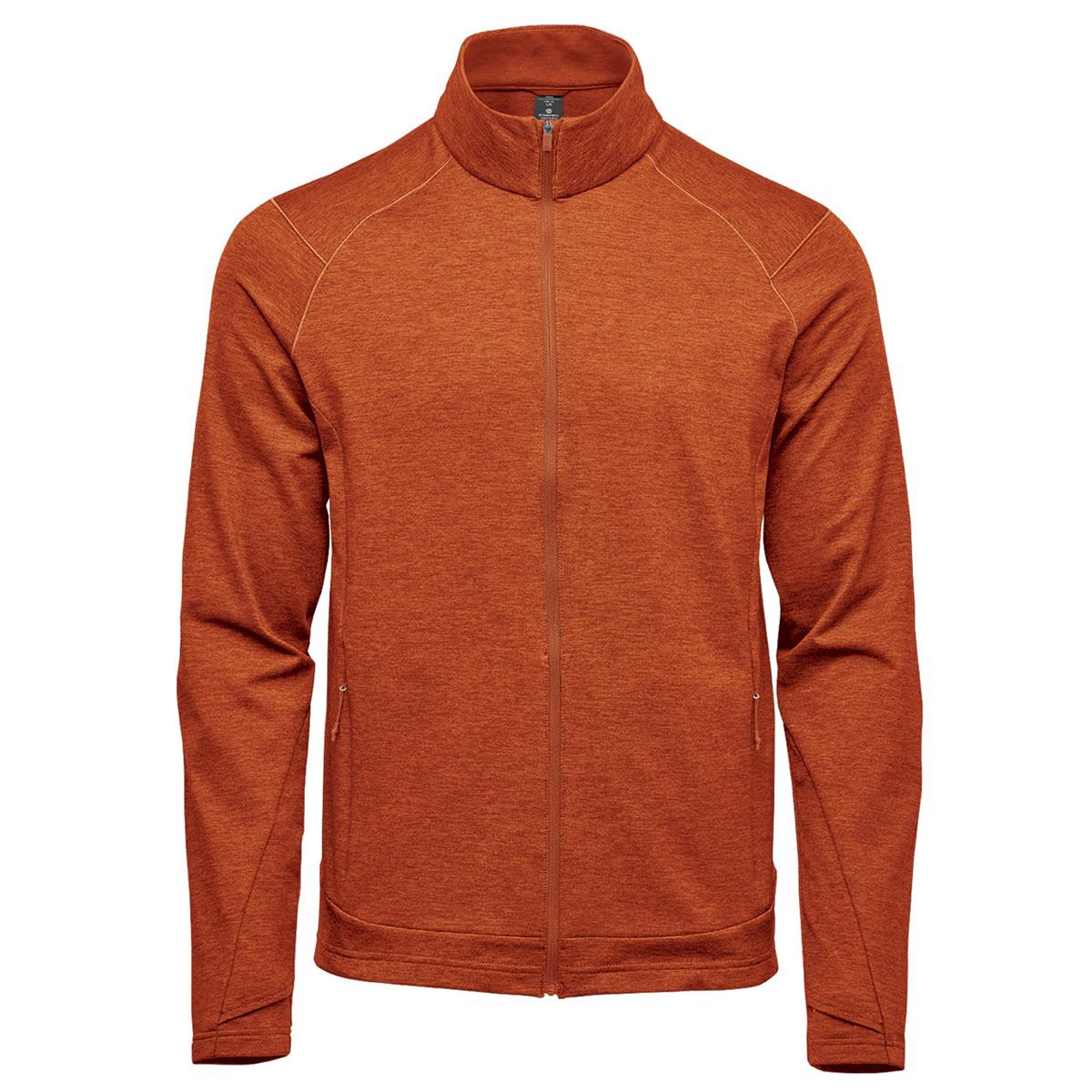 Men's Treeline Performance Jacket - Rust Heather - Front