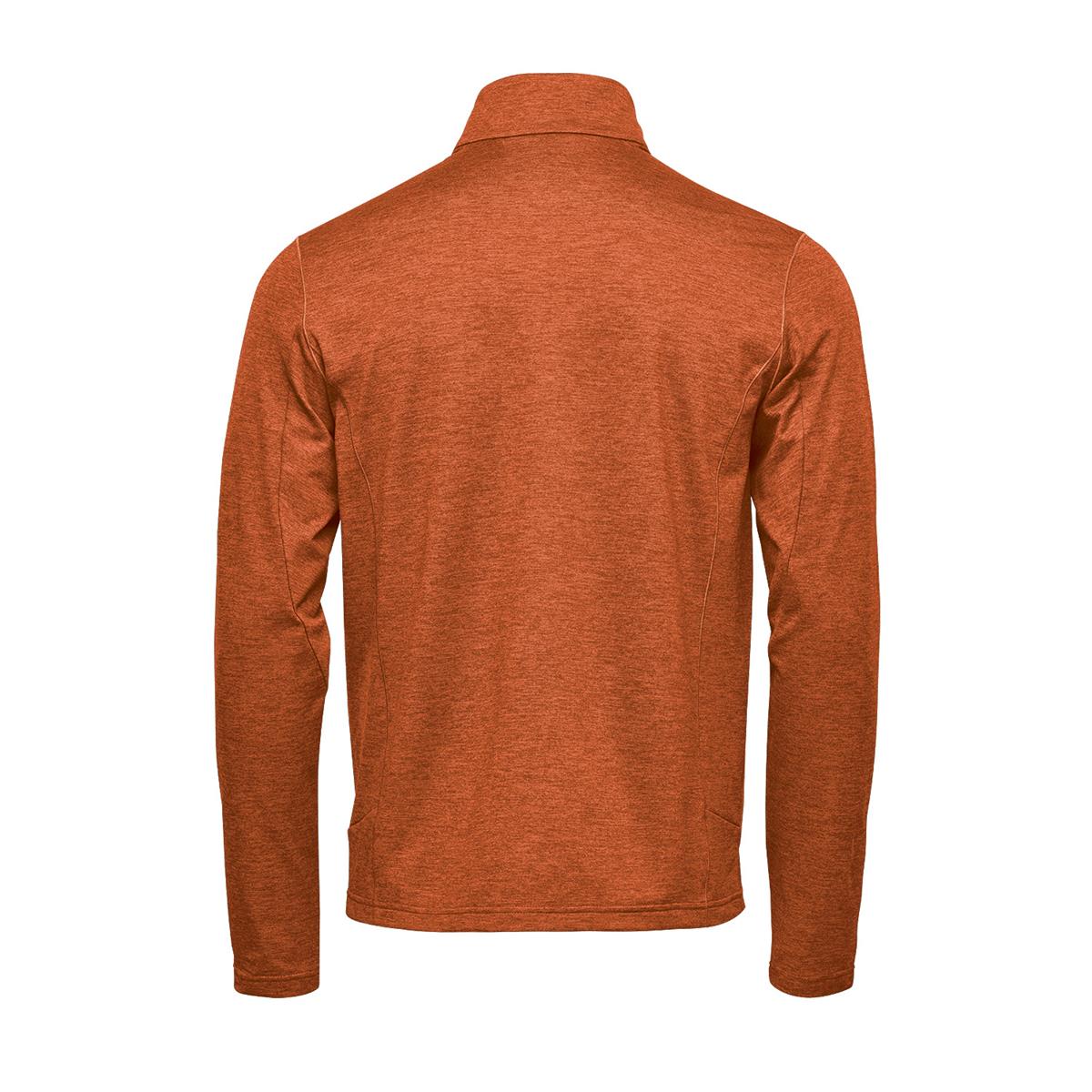 Men's Treeline Performance Jacket - Rust Heather - Back