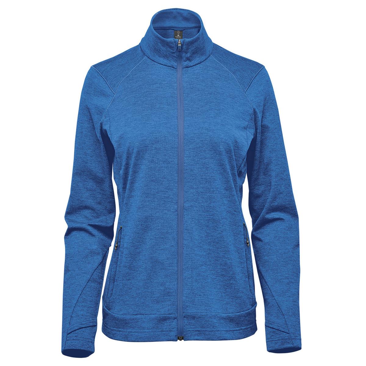 Women's Treeline Performance Jacket - Classic Blue Heather - Front