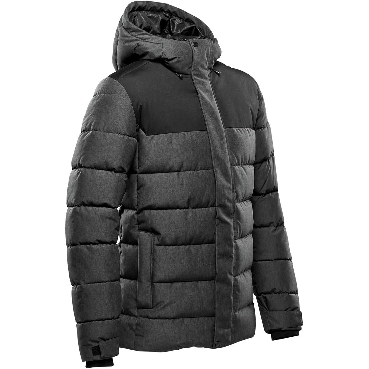 Men's Oslo HD Parka - Heather Grey - Back