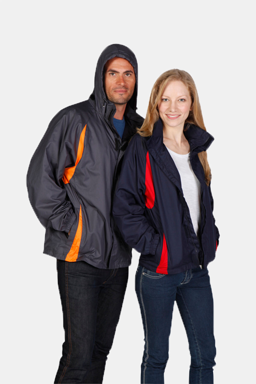Mens Shower Proof Sportech Nylon Jacket - view