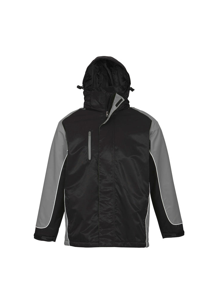 Nitro Unisex Jacket - Black/Grey/White - Front