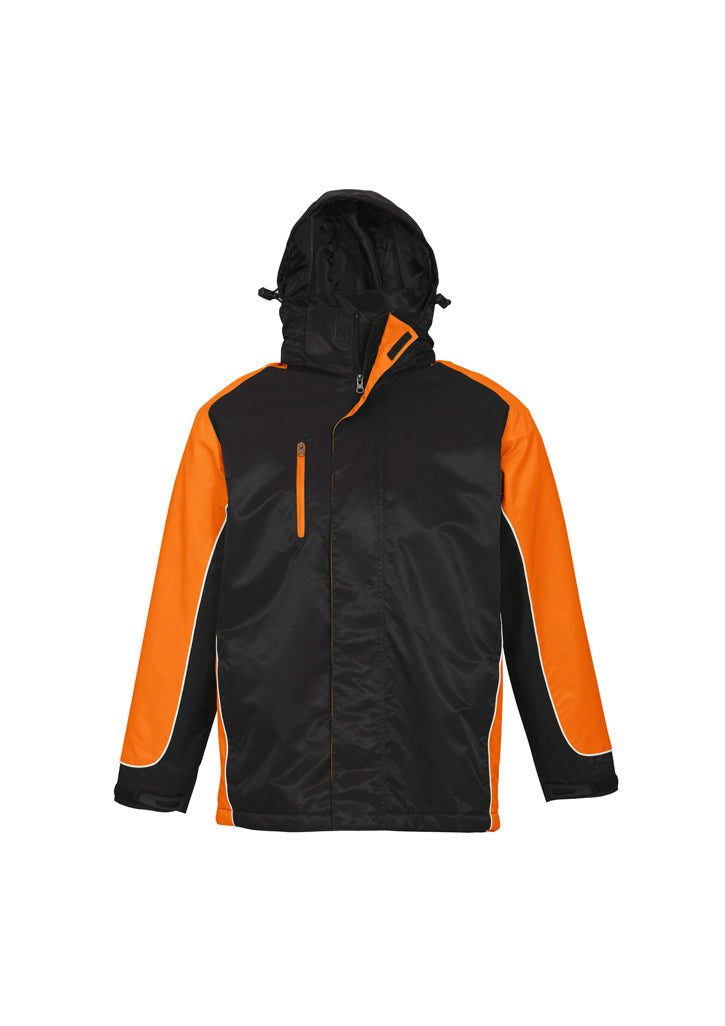 Nitro Unisex Jacket - Black/Orange/White - Front