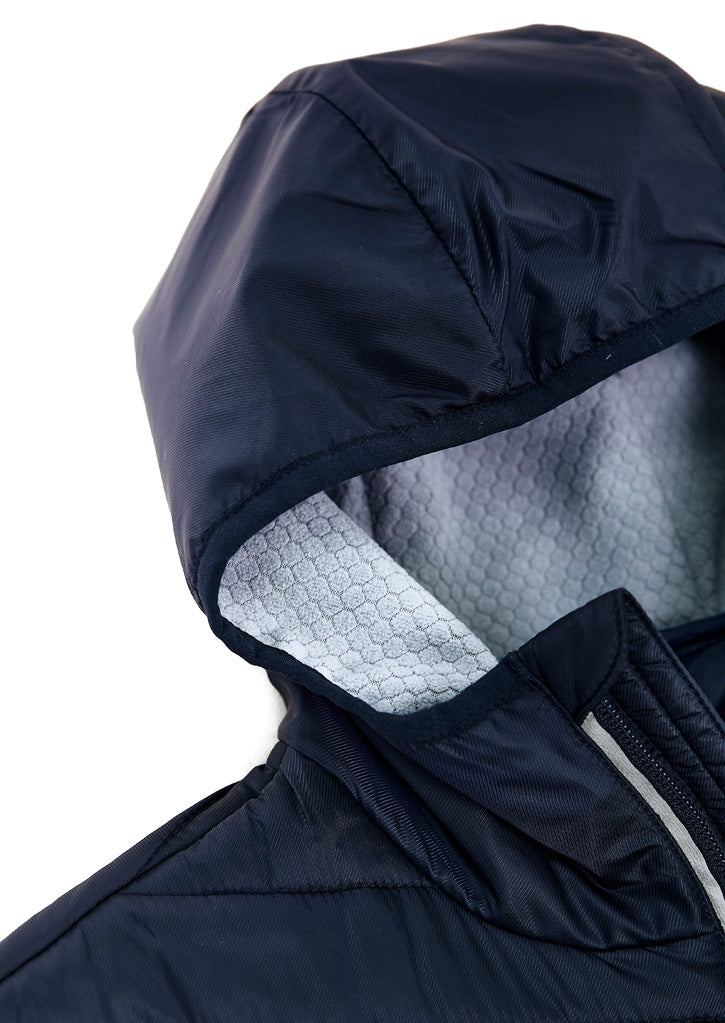 Patrol Unisex Jacket - Navy/Silver - Model