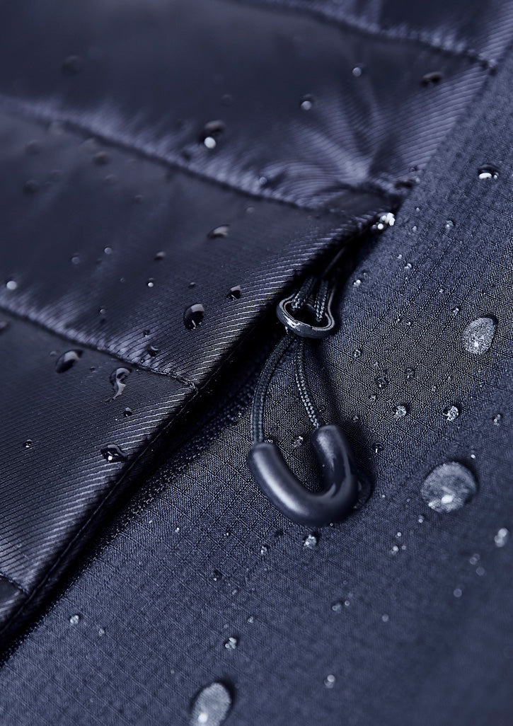 Patrol Unisex Jacket - Navy/Silver - Model