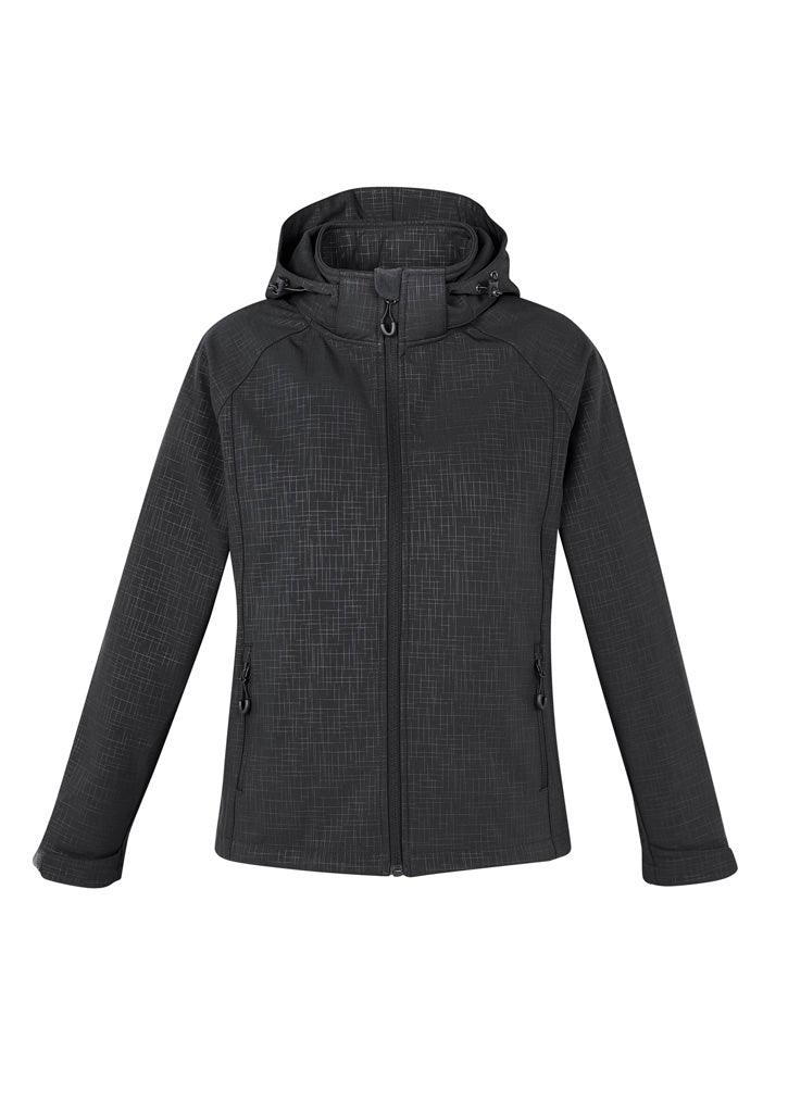 Geo Womens Jacket - Black - Front