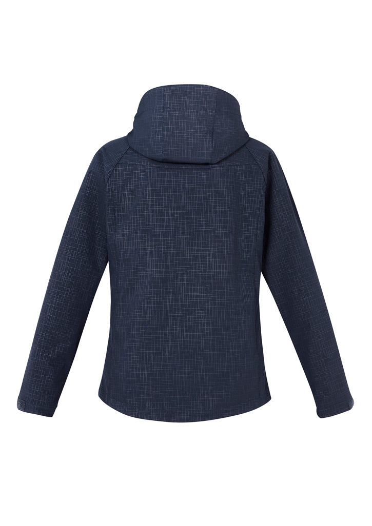 Geo Womens Jacket - Navy - Back