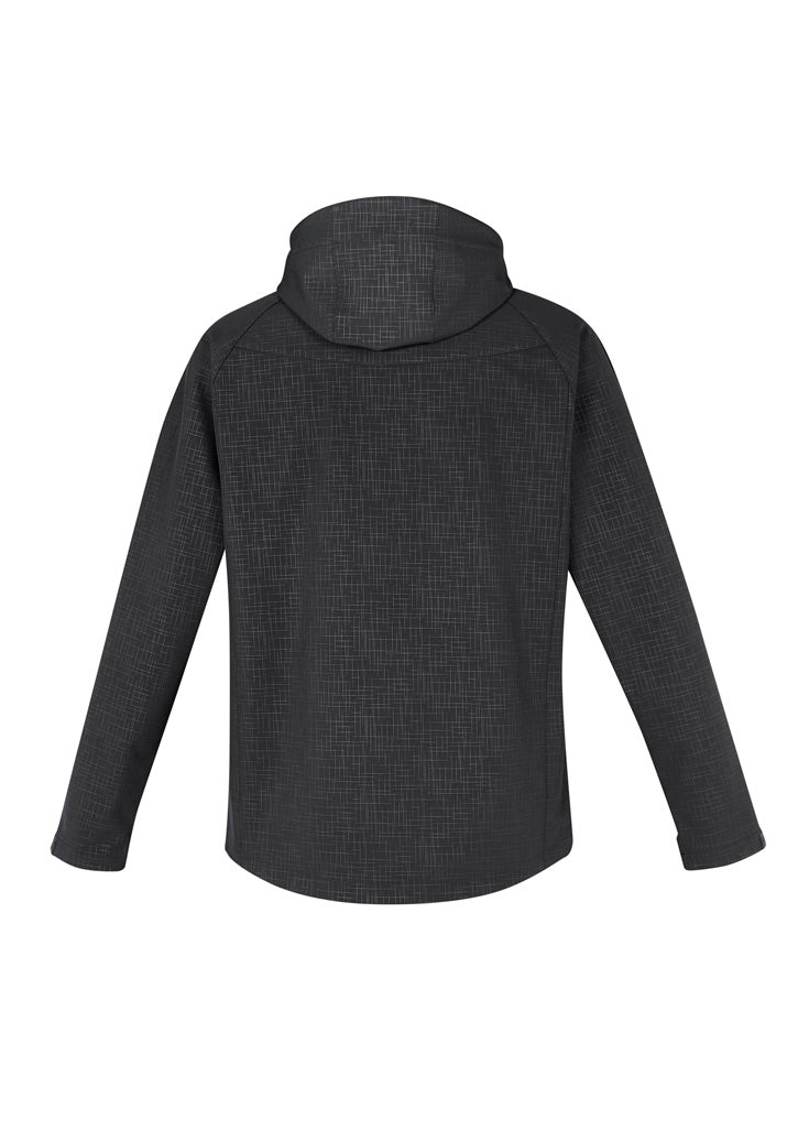Geo Mens Jacket - Black - Back