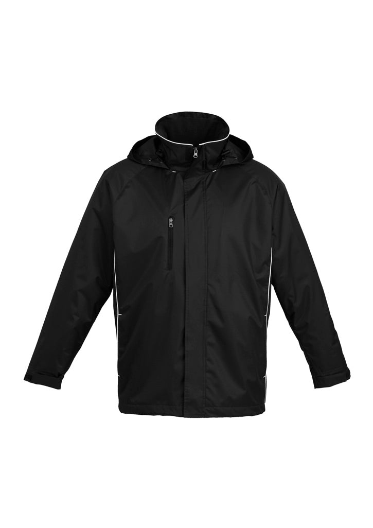Core Unisex Jacket - Black/White - Front