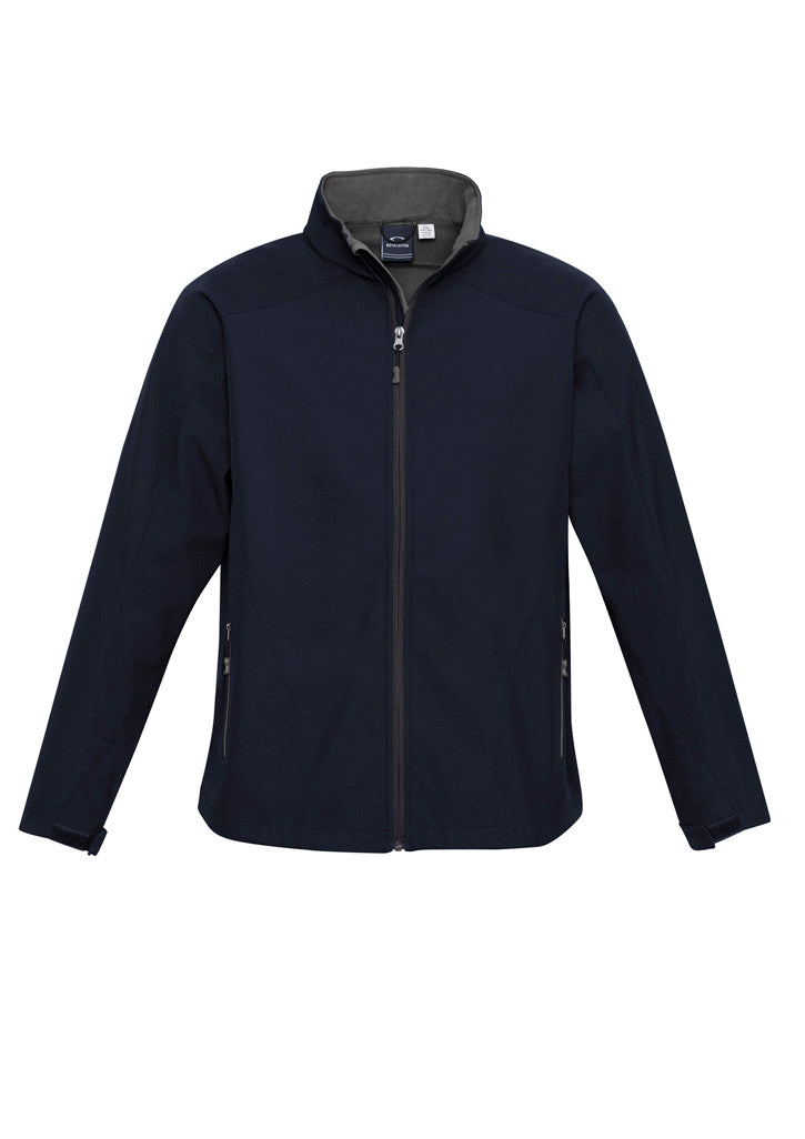 Geneva Mens Jacket - Navy/Graphite - Front