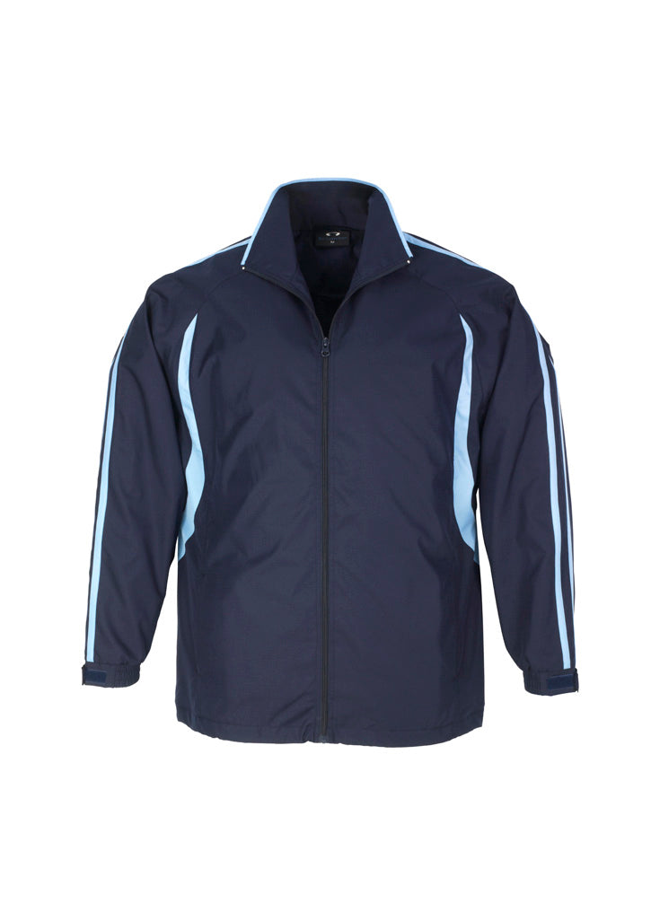 Flash Kids Jacket - Navy/Sky - Front
