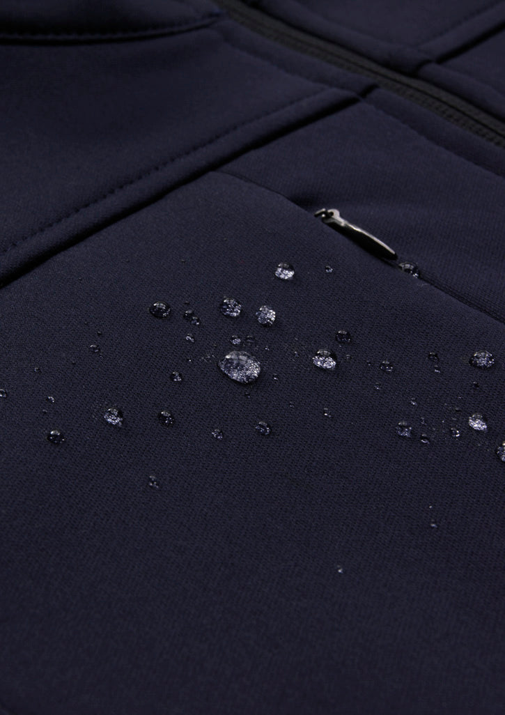 Softshell Mens Jacket - Navy - Model