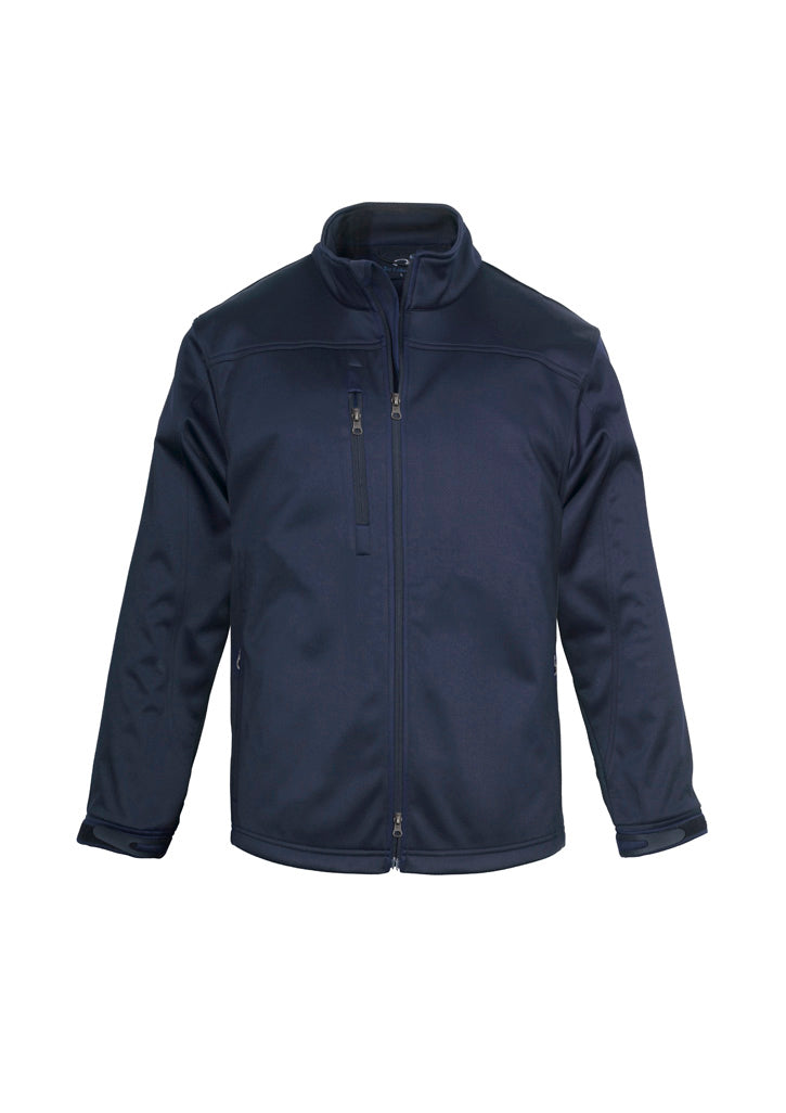 Softshell Mens Jacket - Navy - Front