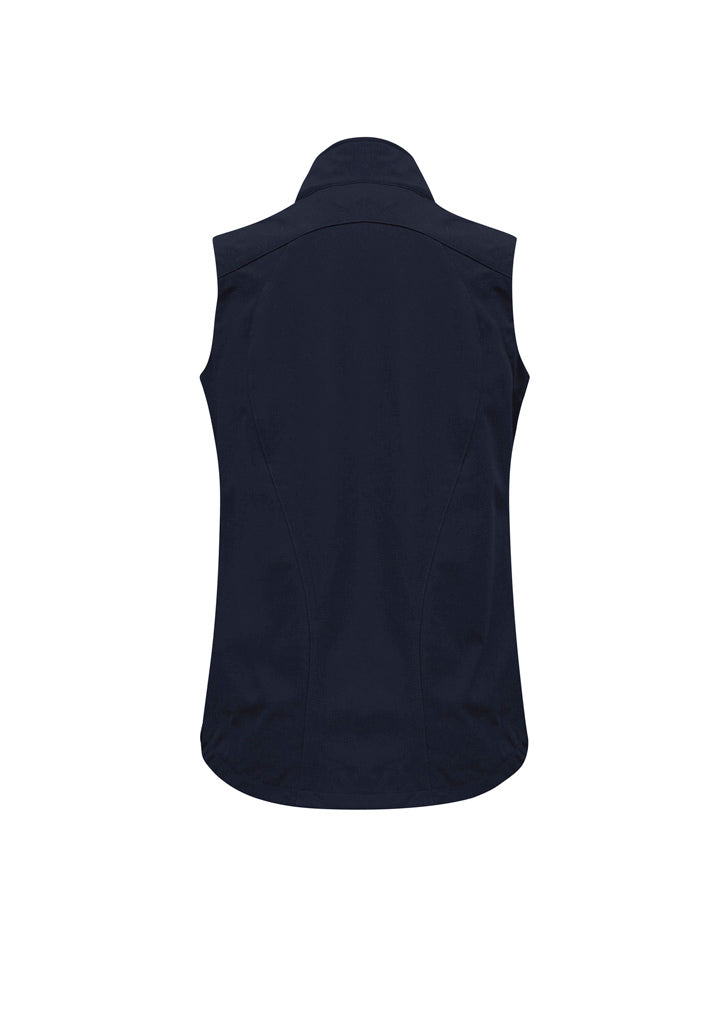 Geneva Womens Vest - Navy/Graphite - Back