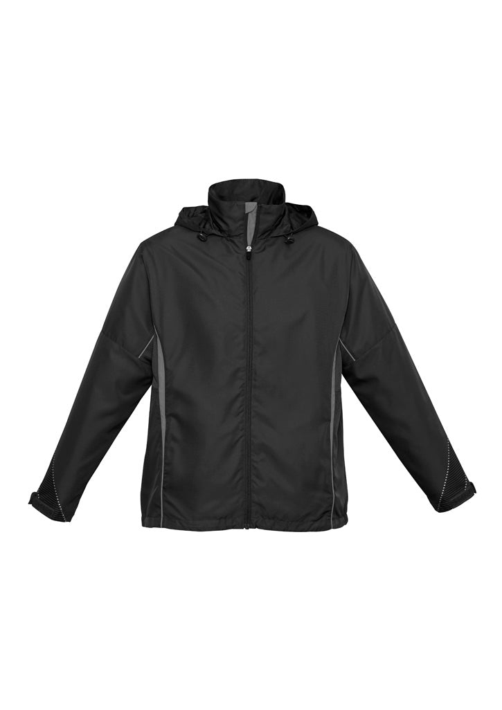 Razor Unisex Jacket - Black/Ash - Front