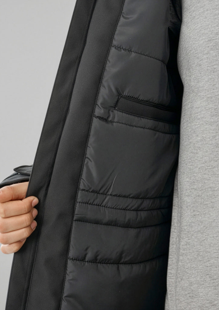 Sphere Unisex Jacket - Black - Model