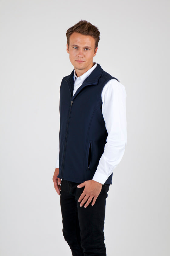 Men's Soft Shell VEST - TEMPEST Range - view
