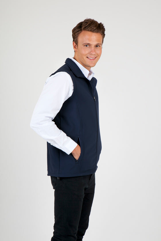Men's Soft Shell VEST - TEMPEST Range - view