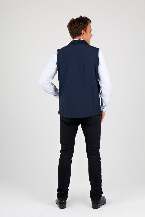 Men's Soft Shell VEST - TEMPEST Range - view