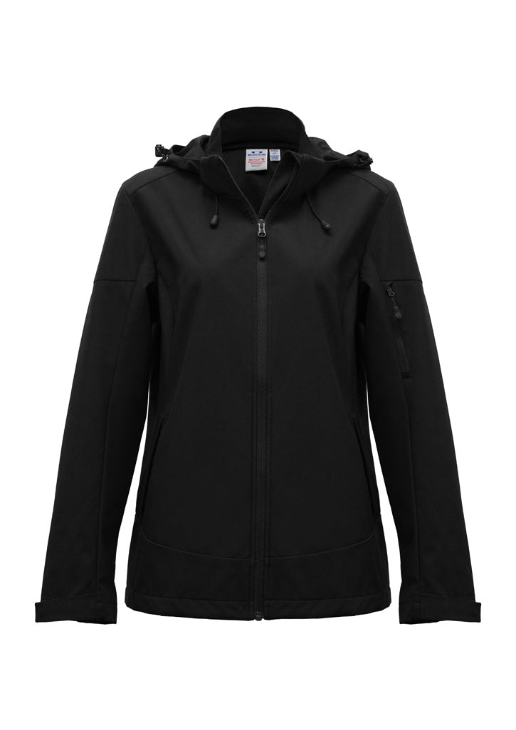 Atlas Womens Jacket - Black - Front