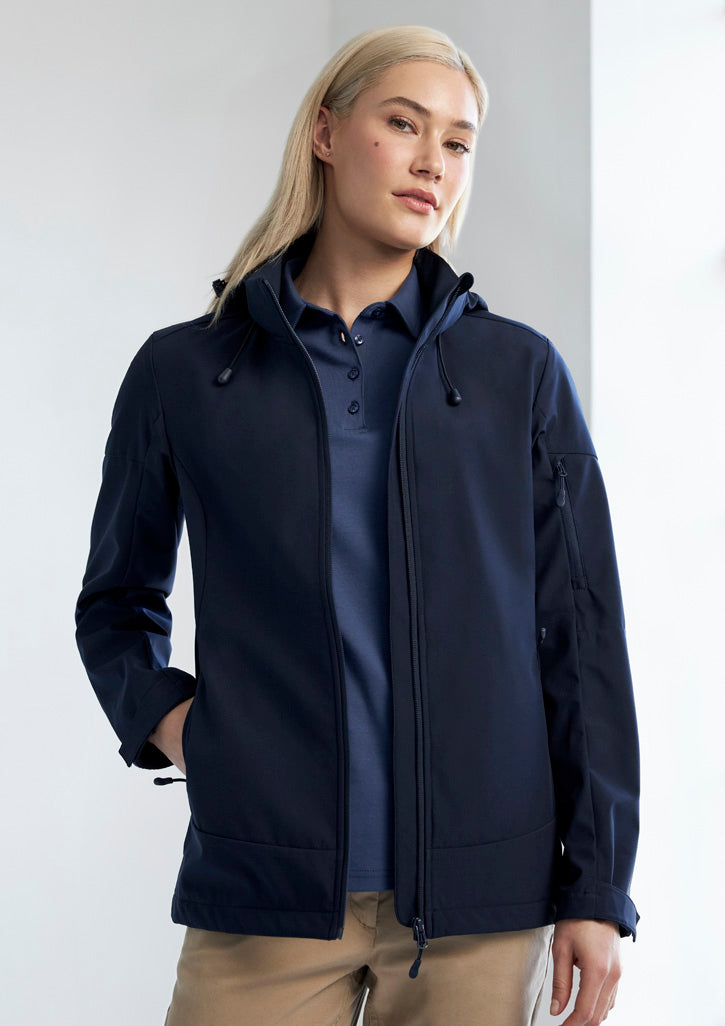Atlas Womens Jacket - Navy - Model