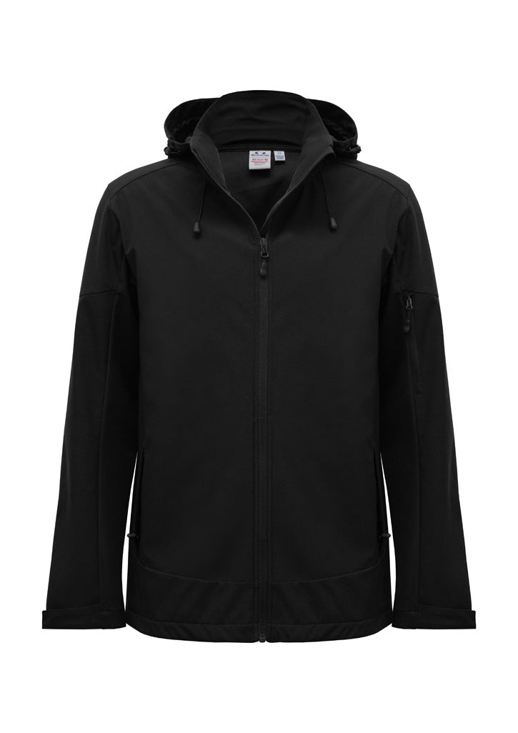 Atlas Mens Jacket - Black - Front