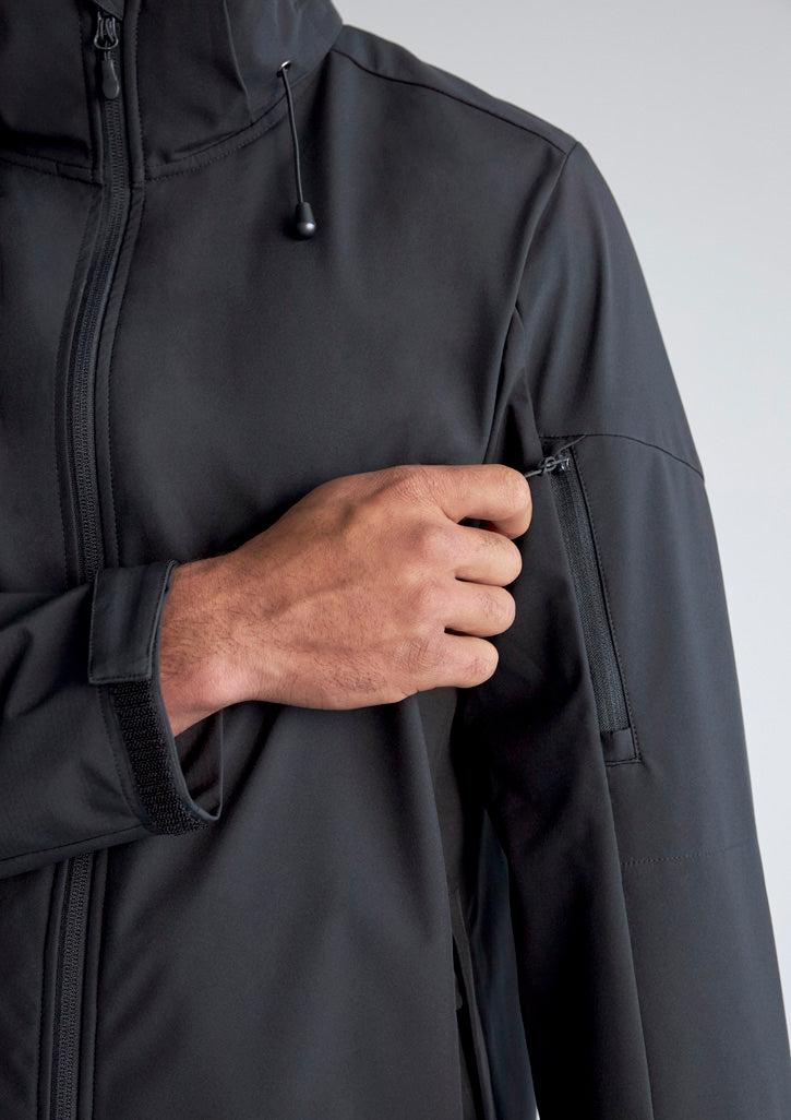Atlas Mens Jacket - Black - Model