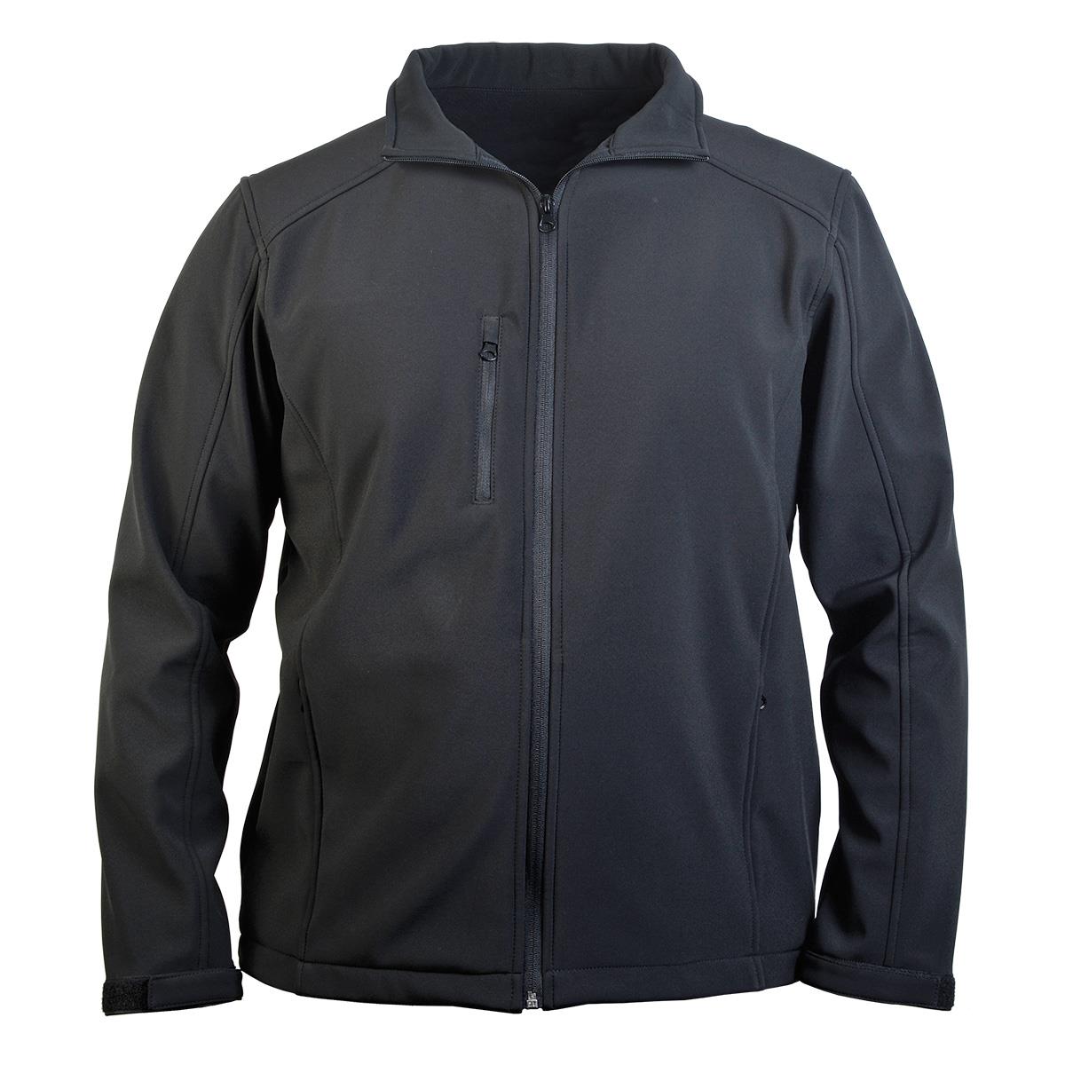 The Softshell Men's - Black - Front