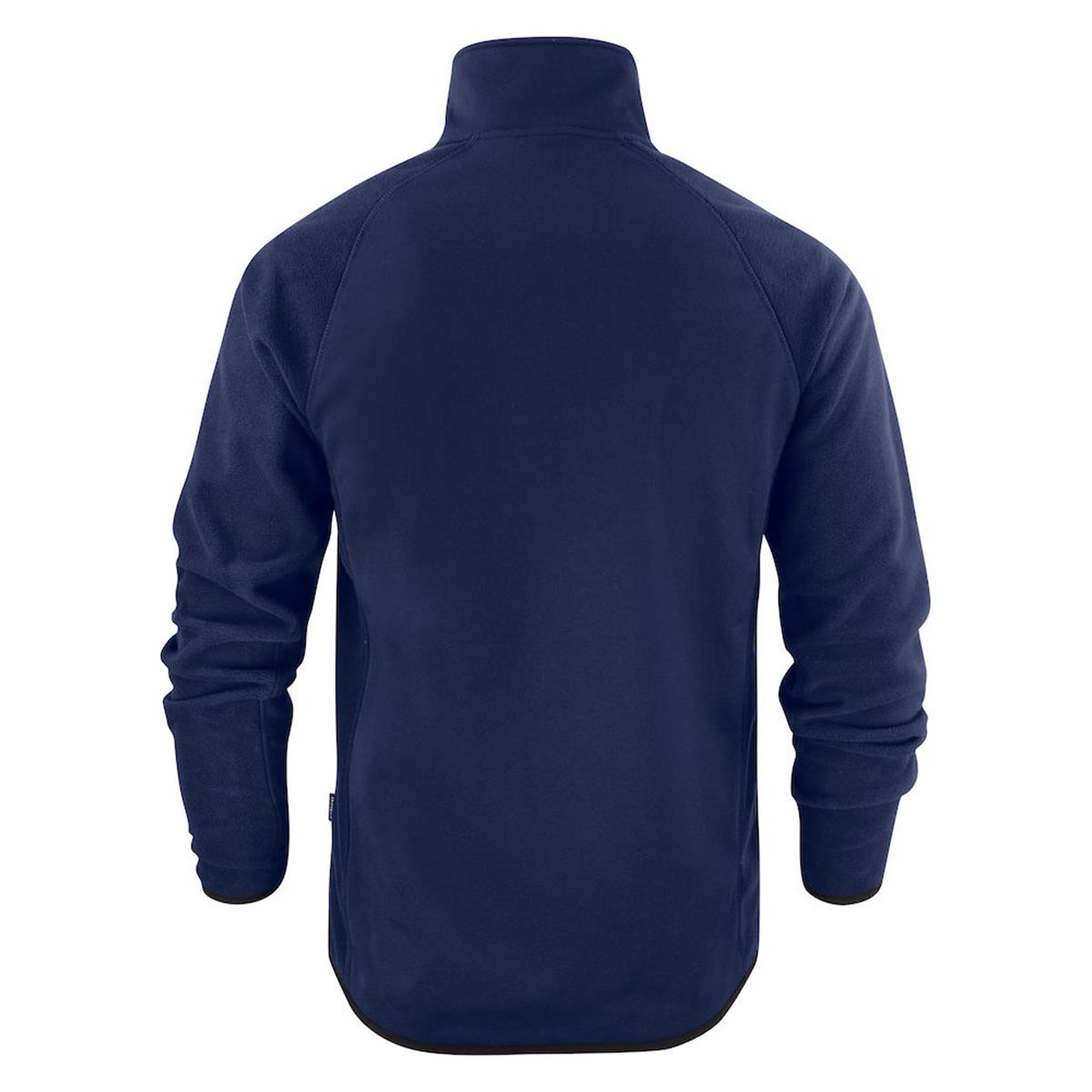 Lockwood Men's Softshell Fleece Hybrid - Navy - Back