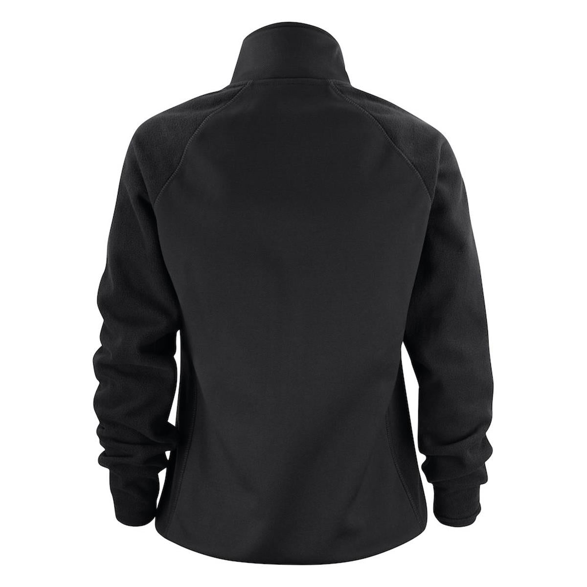 Lockwood Women's Softshell Fleece Hybrid - Black - Back