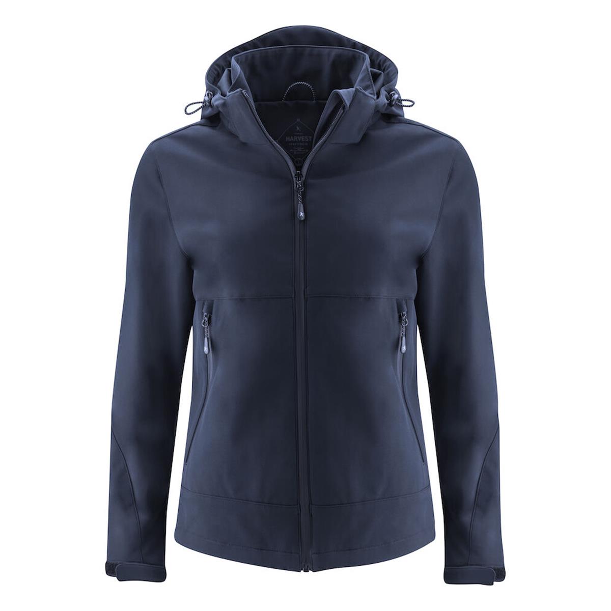 Lodgetown Women's Softshell - Navy - Front