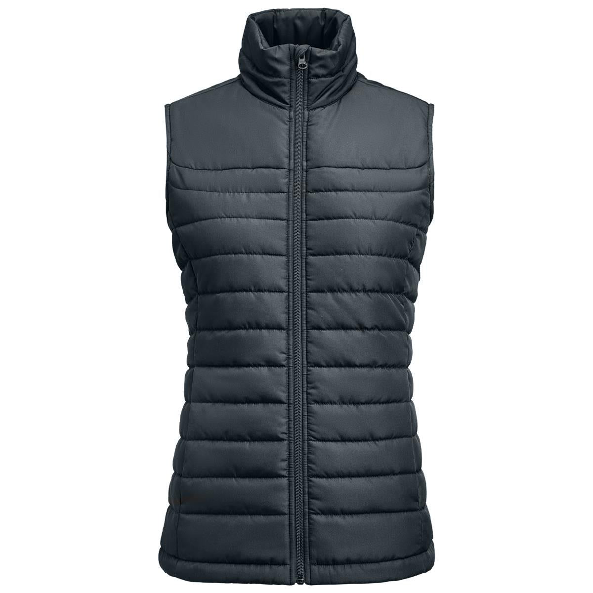 Arches Women's Padded Vest - Black - Front