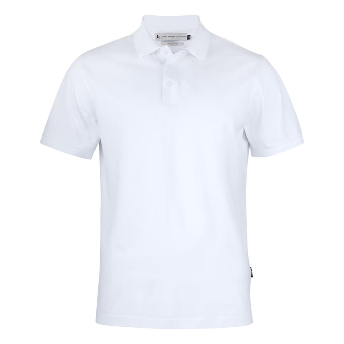 Sunset Regular Men's Polo - White - Front