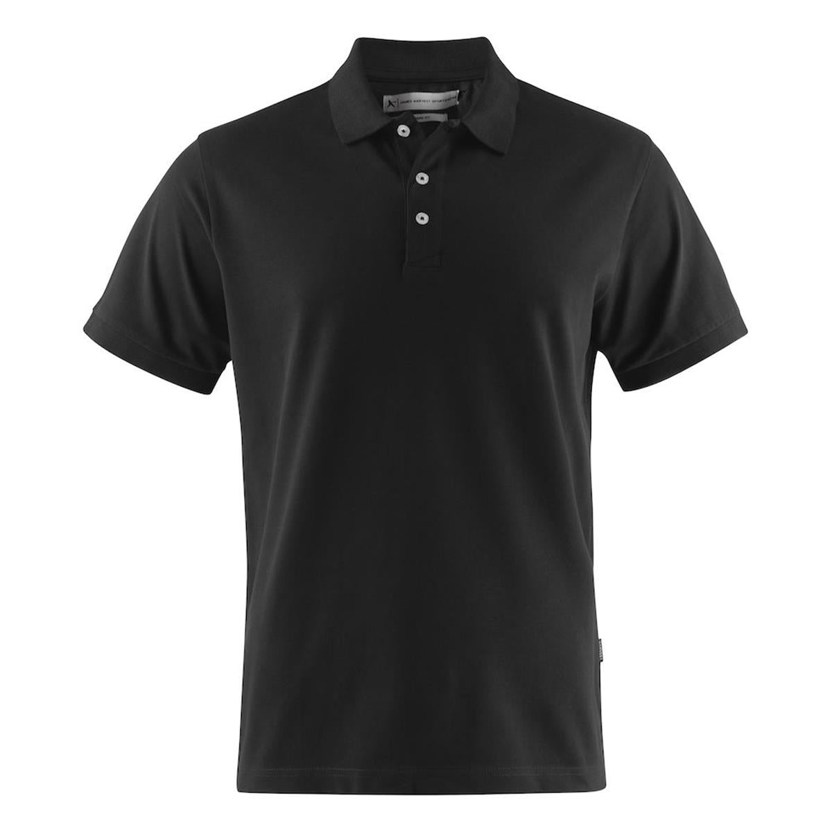 Sunset Modern Men's Polo - Black - Front