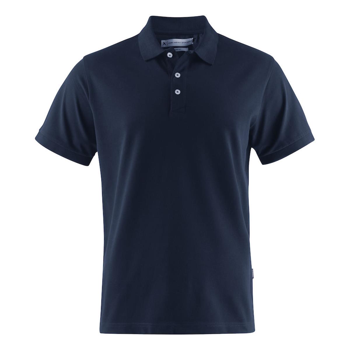Sunset Modern Men's Polo - Navy - Front