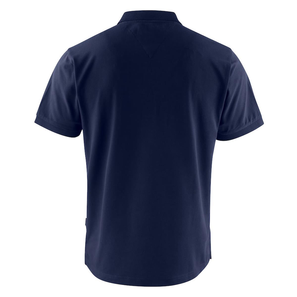 Sunset Modern Men's Polo - Navy - Back